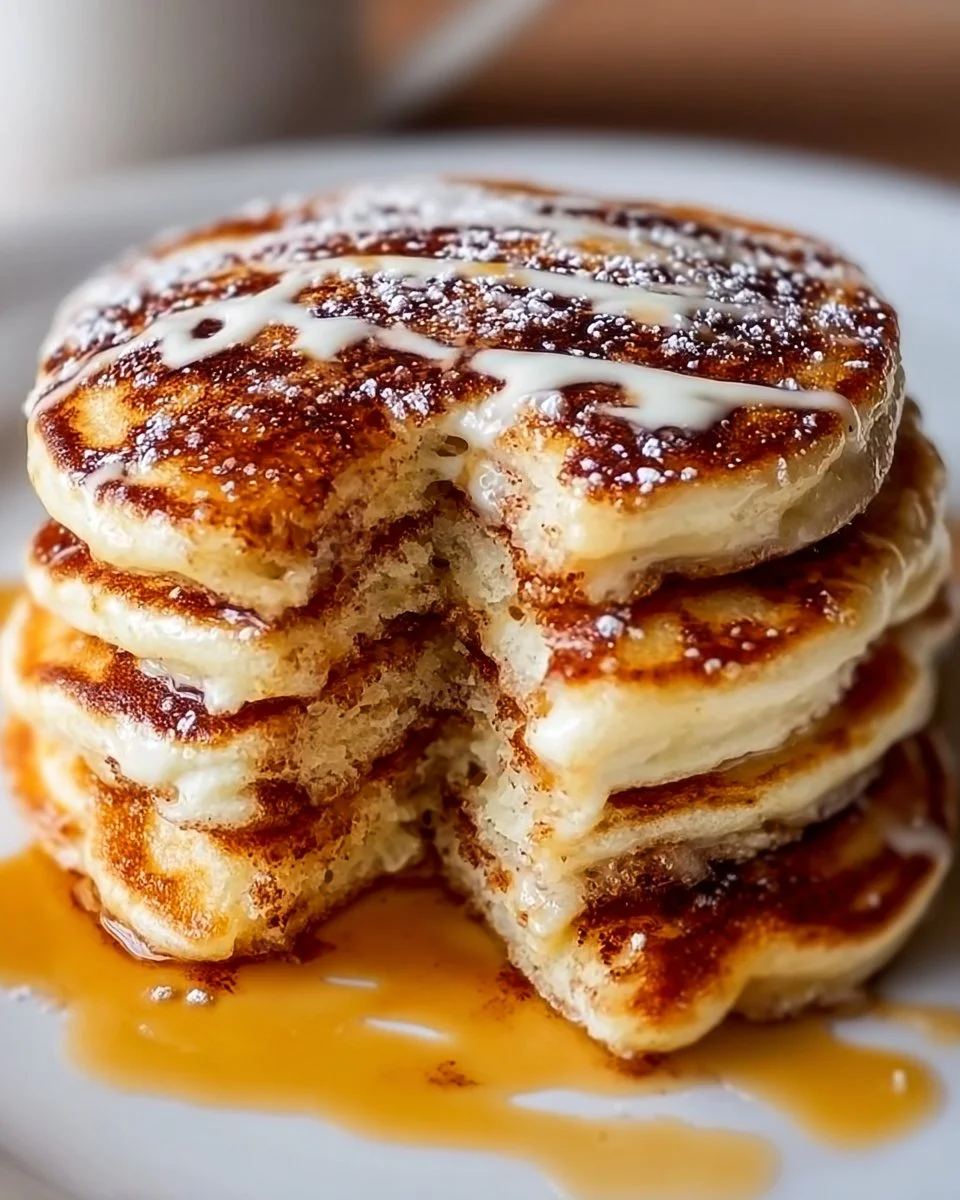 Pancakes moelleux à la cannelle