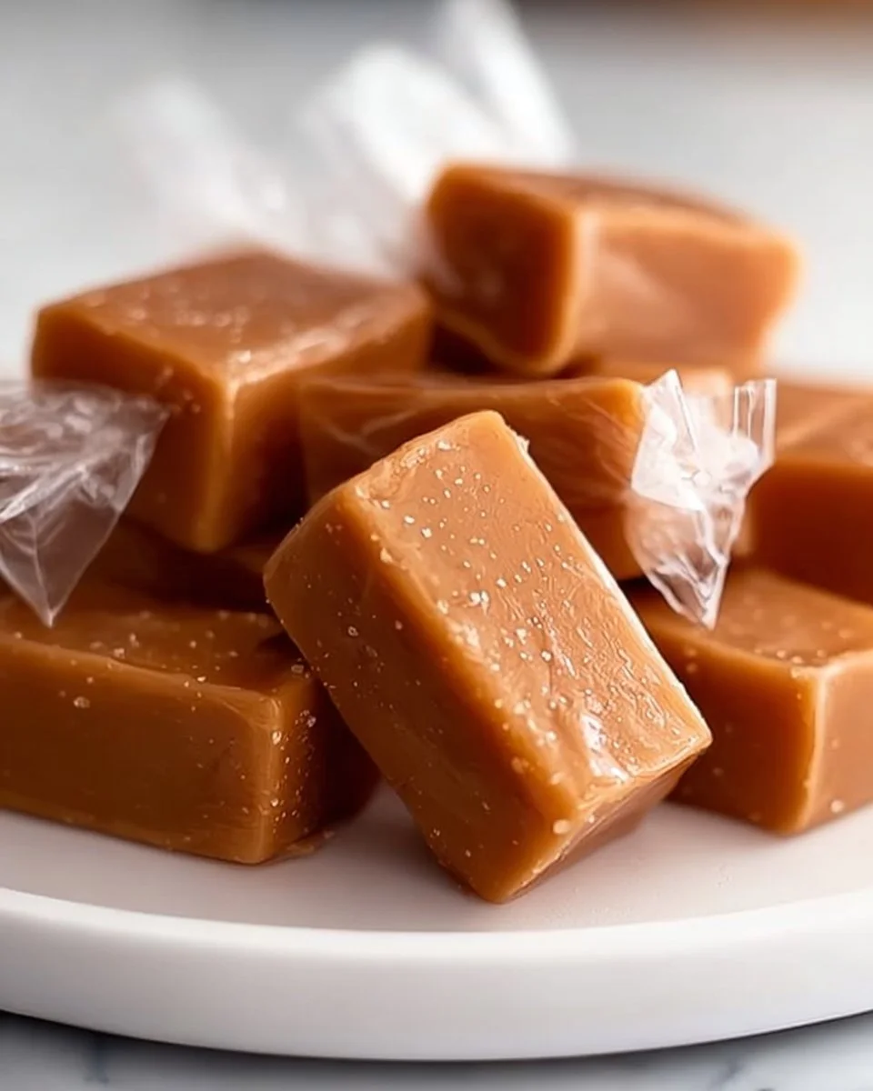 Taffy au mélasse fondant