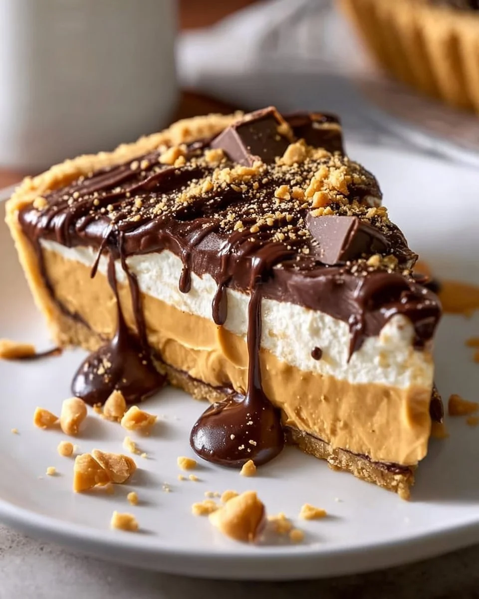 Tarte au beurre de cacahuète amish