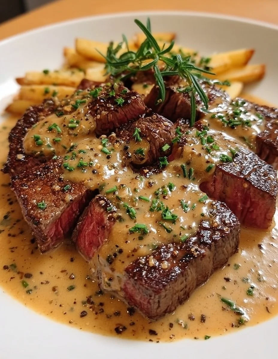 Bœuf Sauce au Poivre
