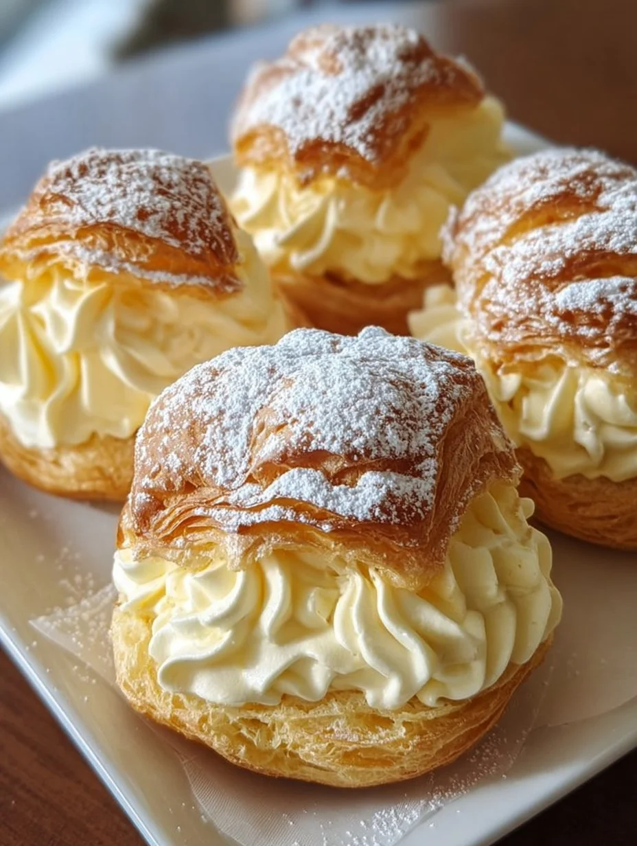 Choux à la crème pâtissière