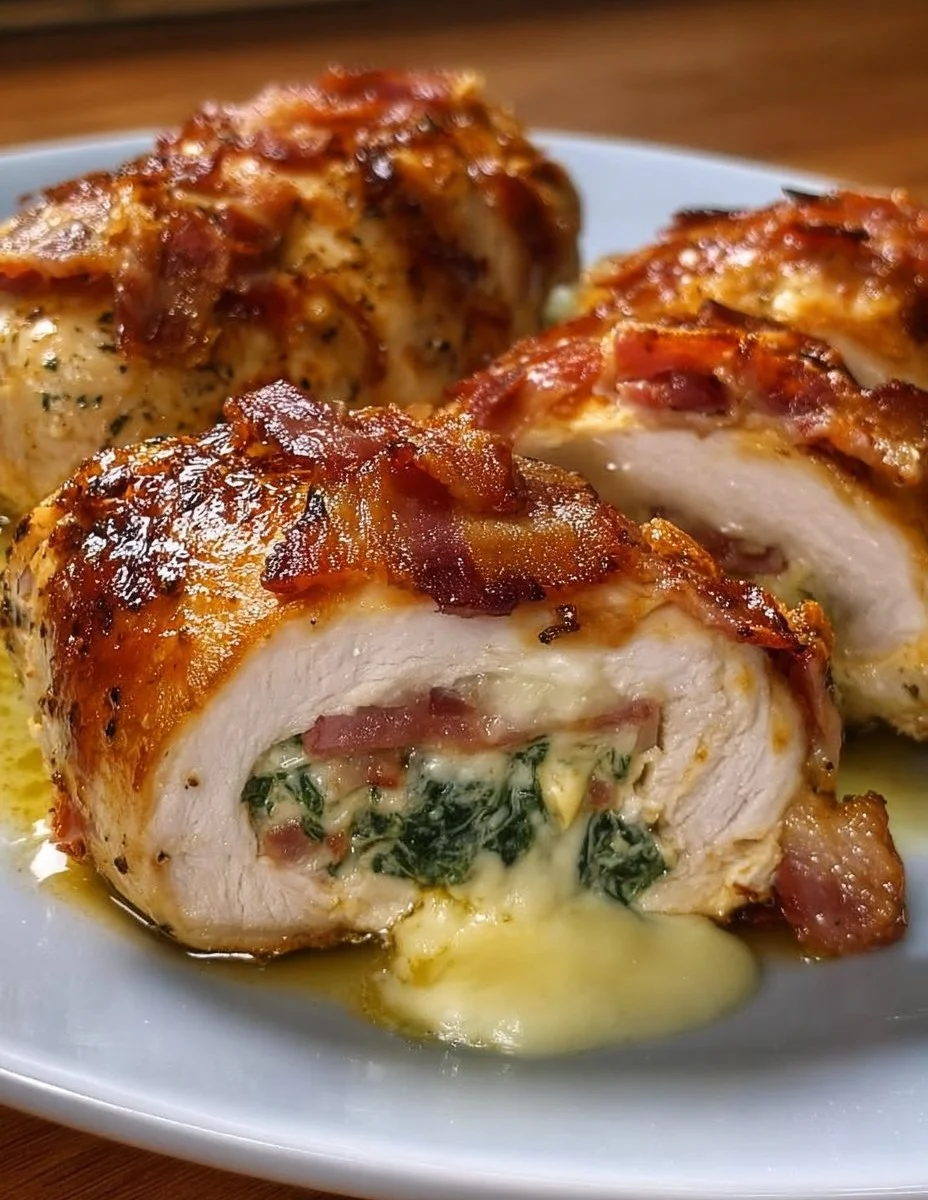 Rouleaux de Poulet Farcis