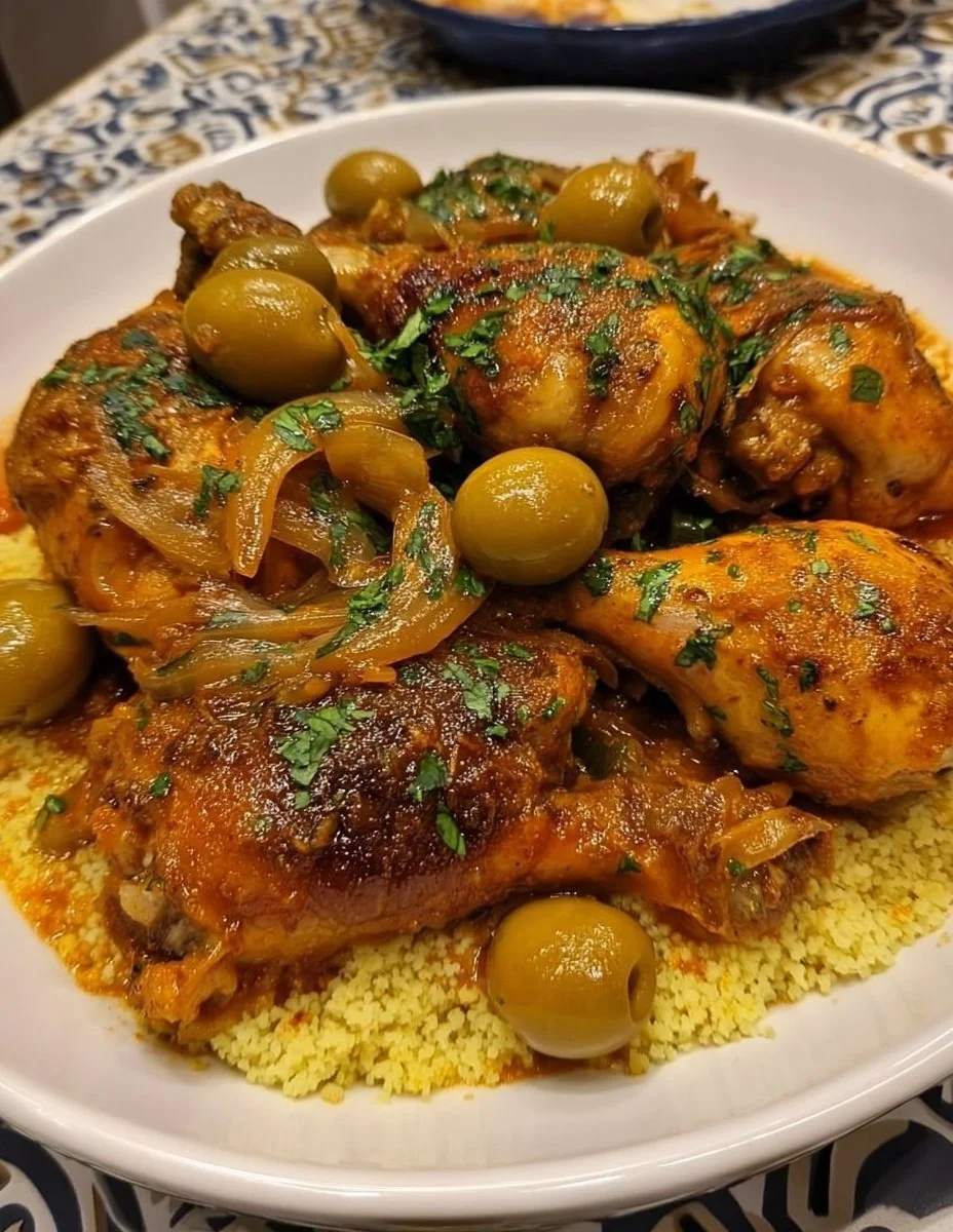 Tajine de poulet marocain