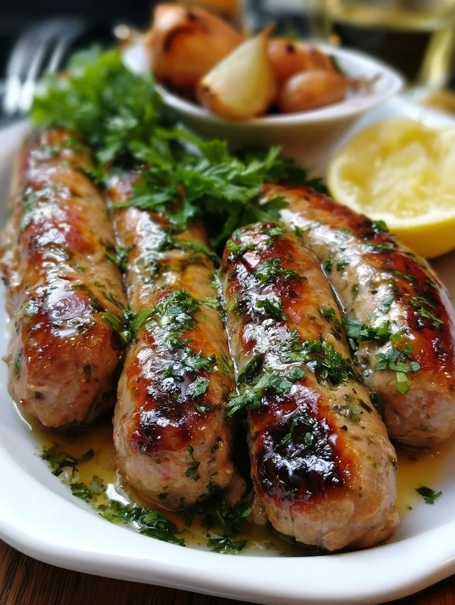Andouillette au vin blanc