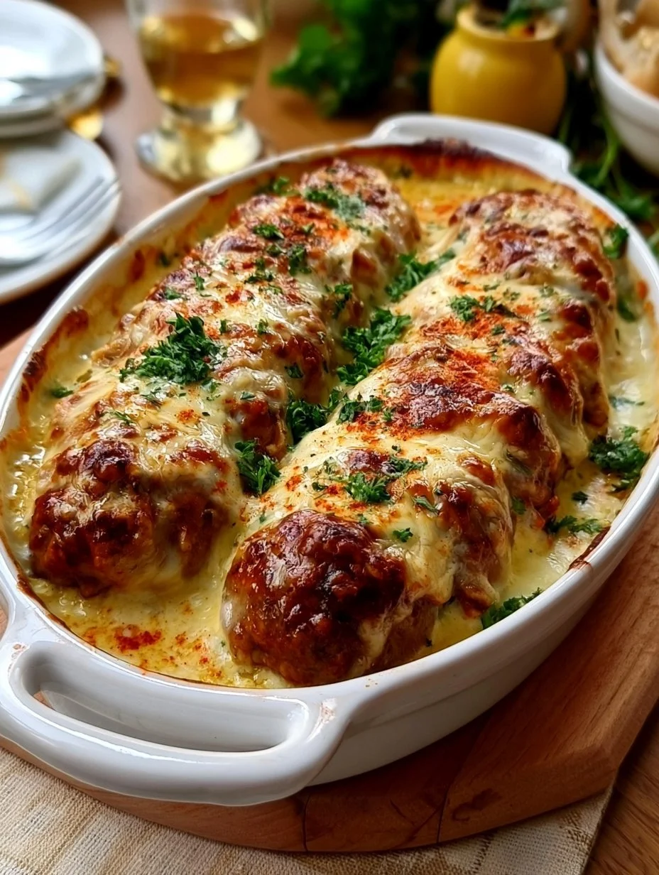 Andouillette gratinée au four