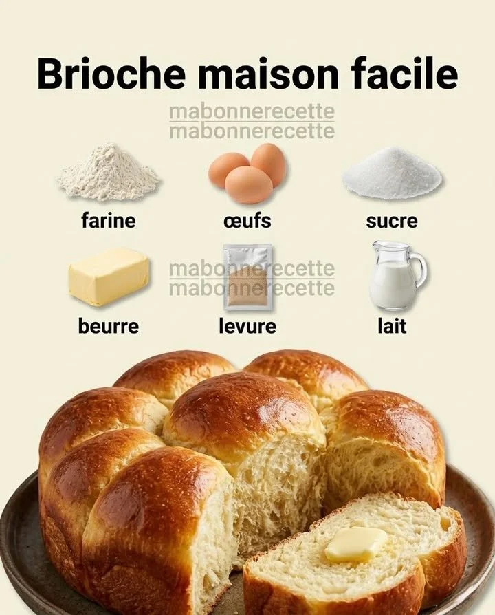 Brioche maison facile