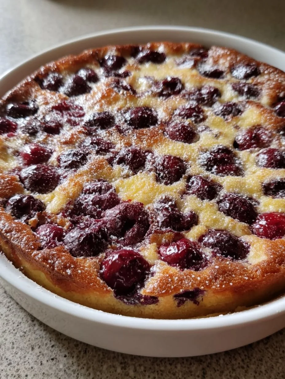 Clafoutis aux cerises