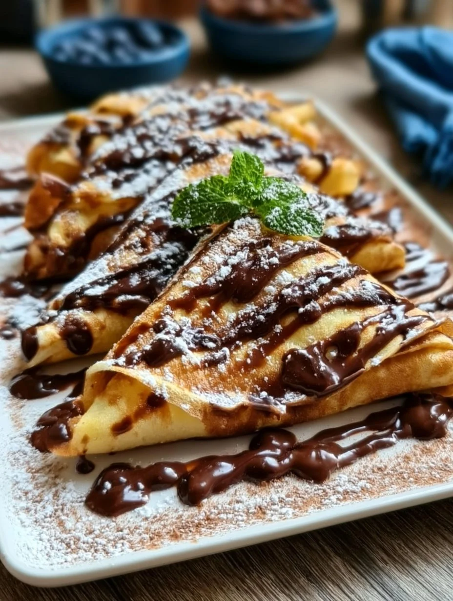 Crêpes au Nutella