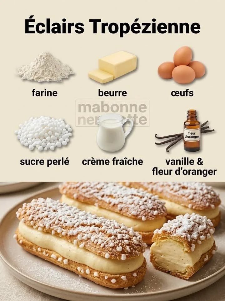 Éclairs Tropézienne