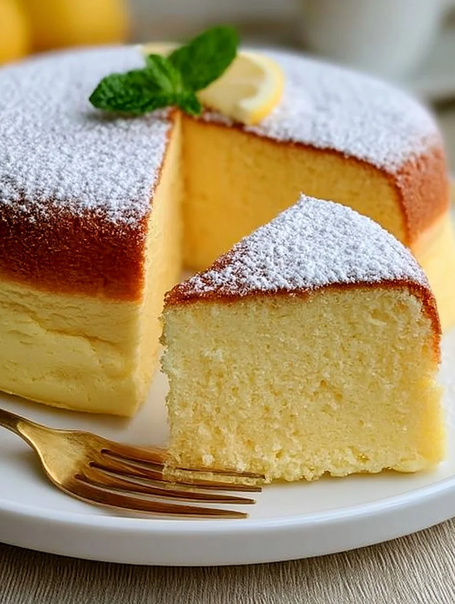 Gâteau Soufflé au Citron Ultra Moelleux