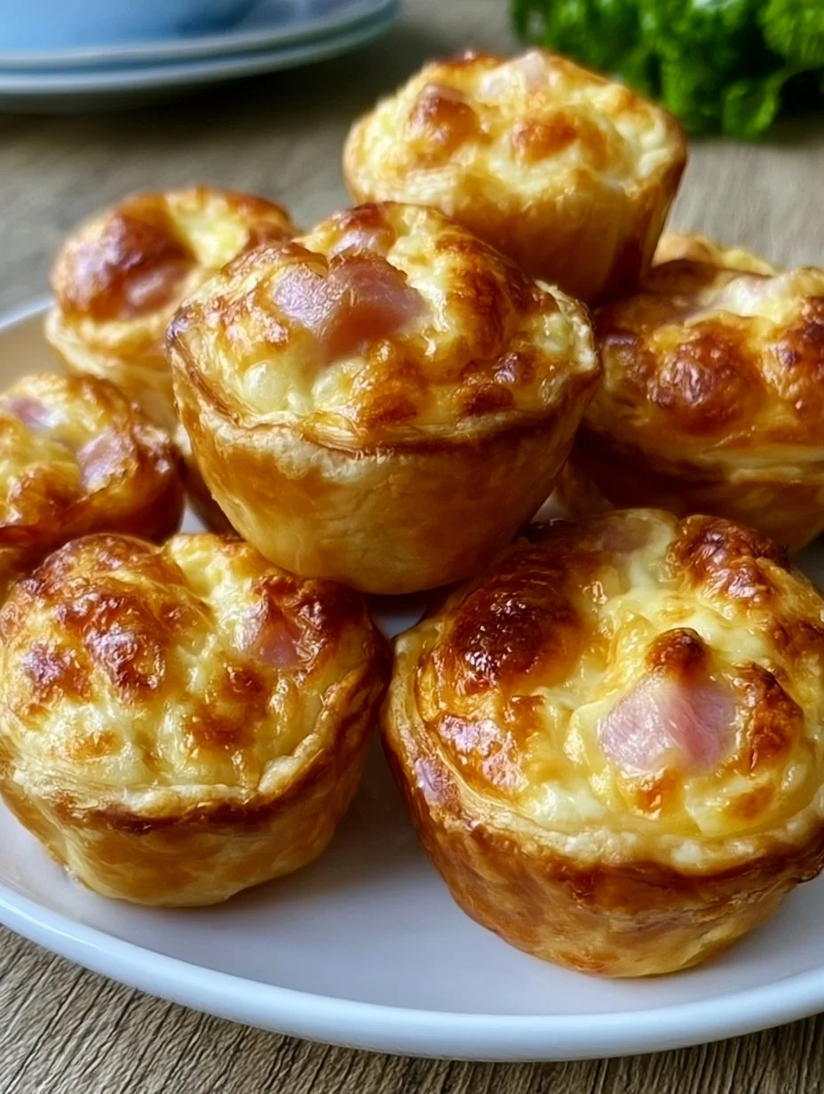 Mini Quiches Jambon Fromage