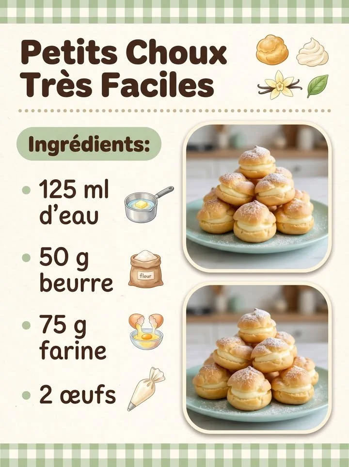 Petits Choux Très Faciles