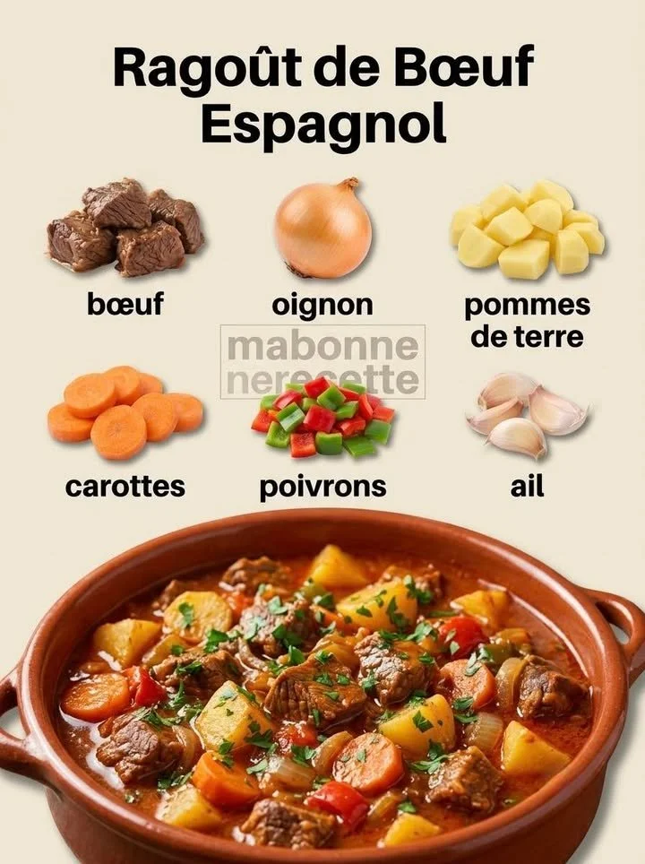 Ragoût de bœuf espagnol
