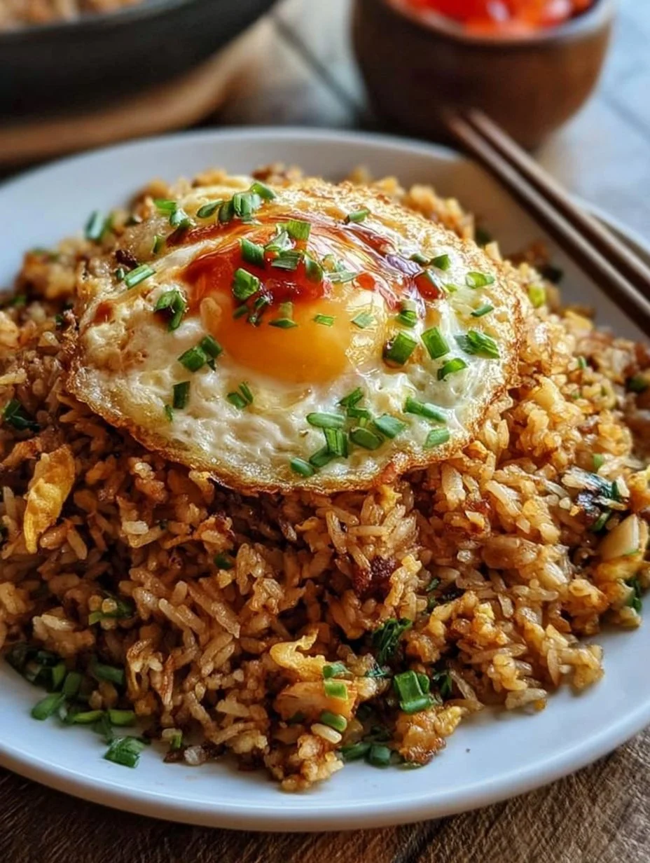 Riz sauté à l’œuf
