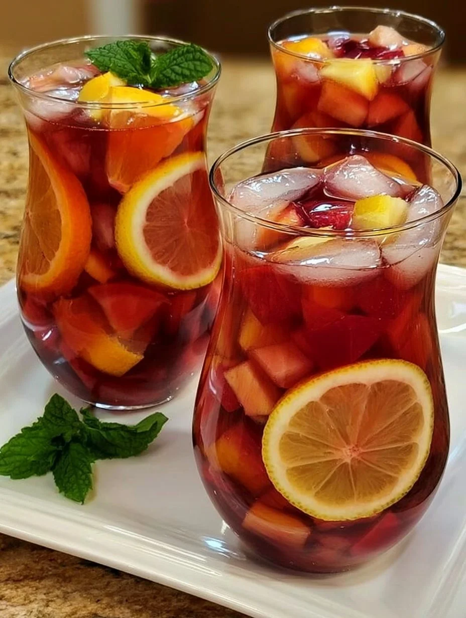 Sangria rouge légère