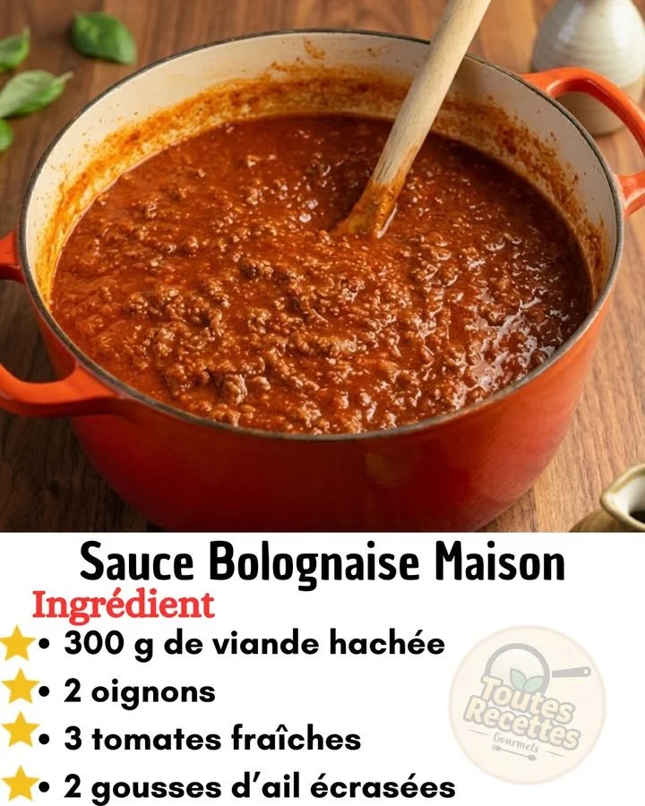 Sauce Bolognaise Maison – Facile & Savoureuse