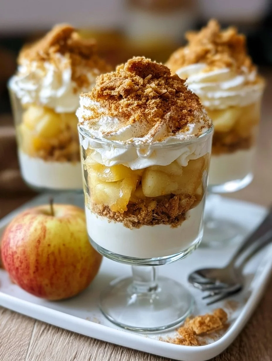 Verrine Pomme Mascarpone