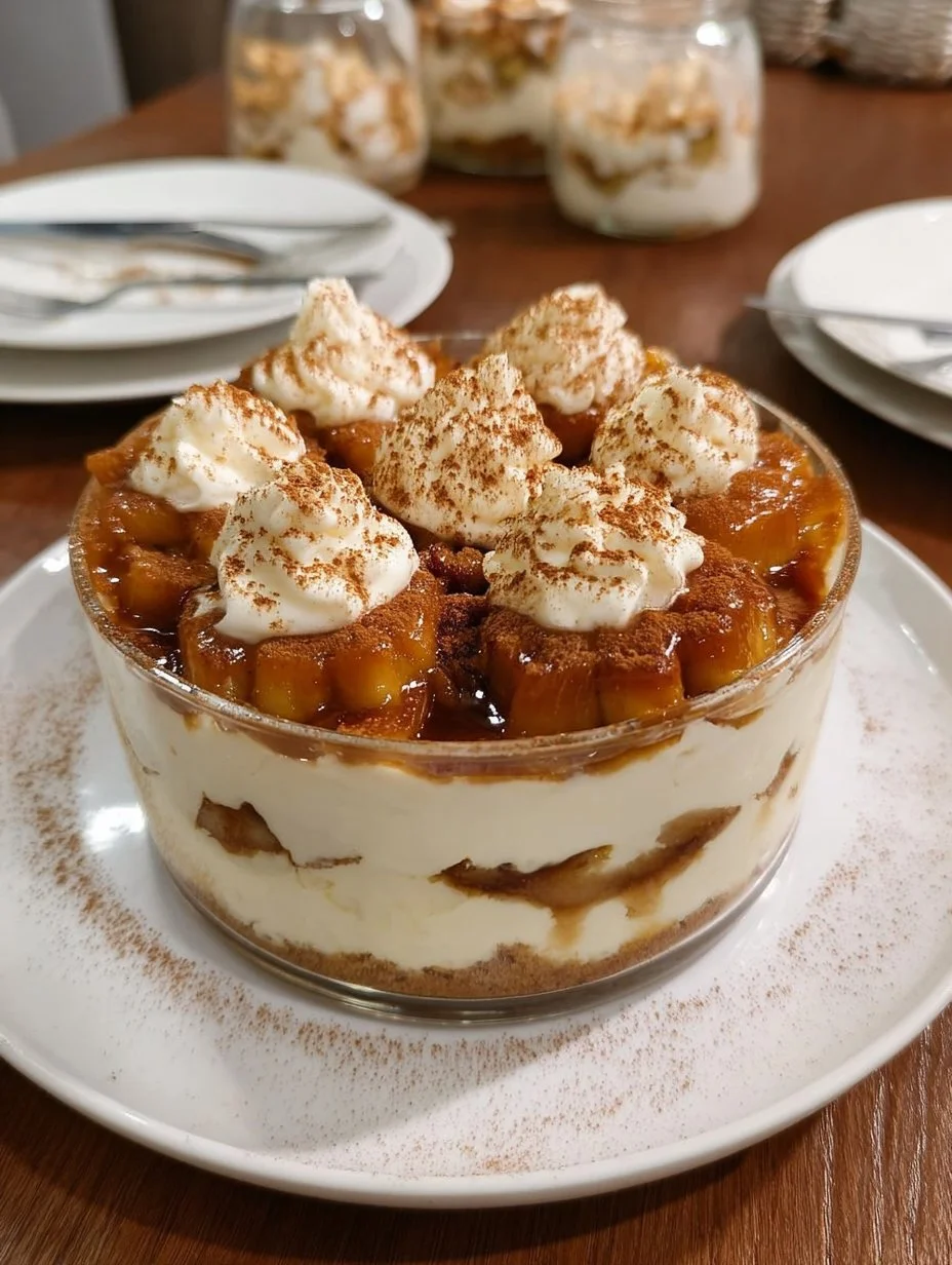Verrines Tiramisu Tarte Tatin