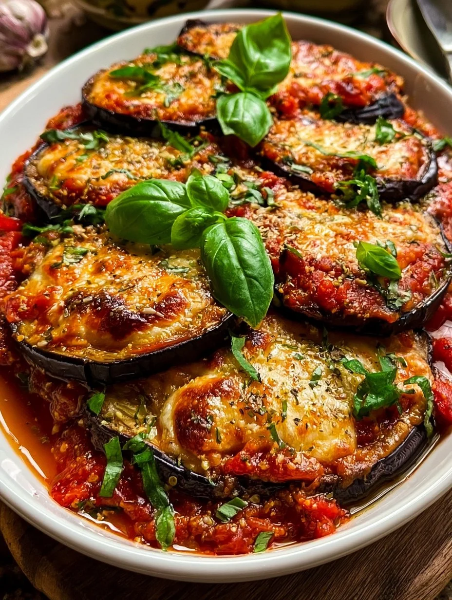 Aubergines Parmigiana