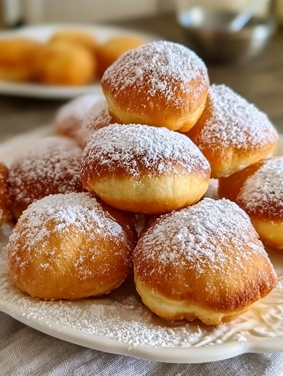 Beignets moelleux maison