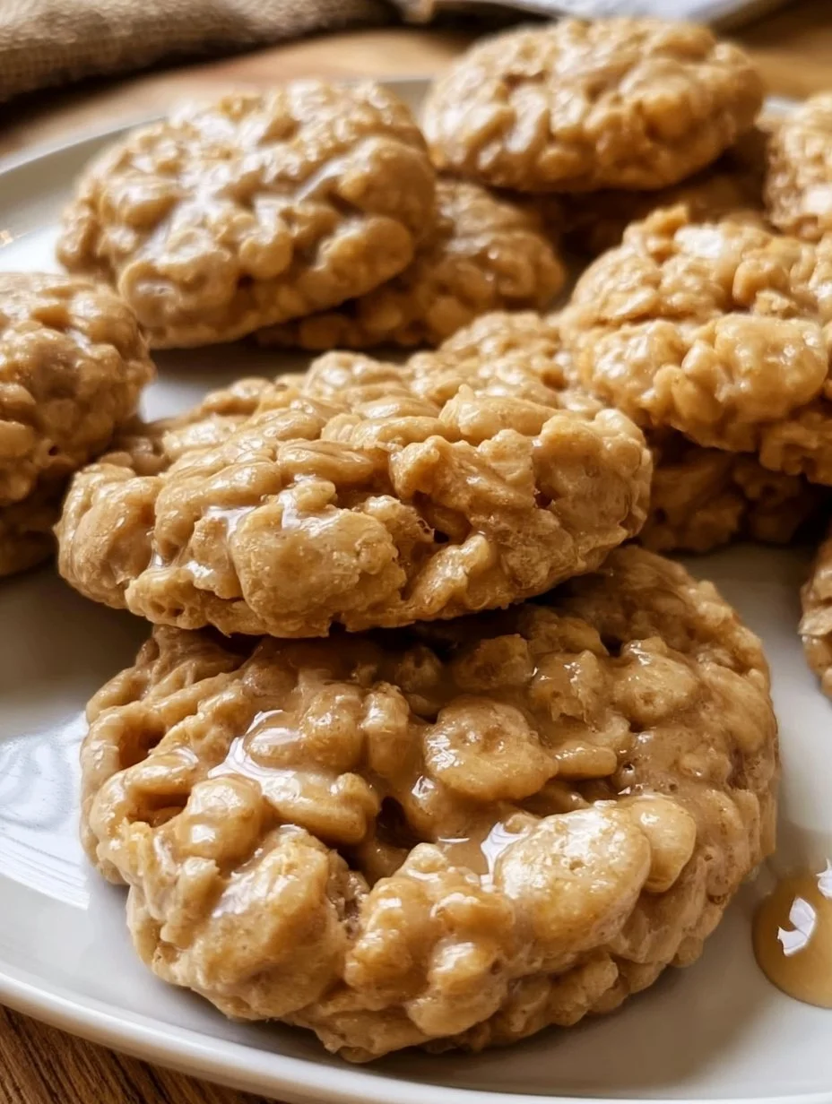 Biscuits aux Rice Krispies et à l’Érable