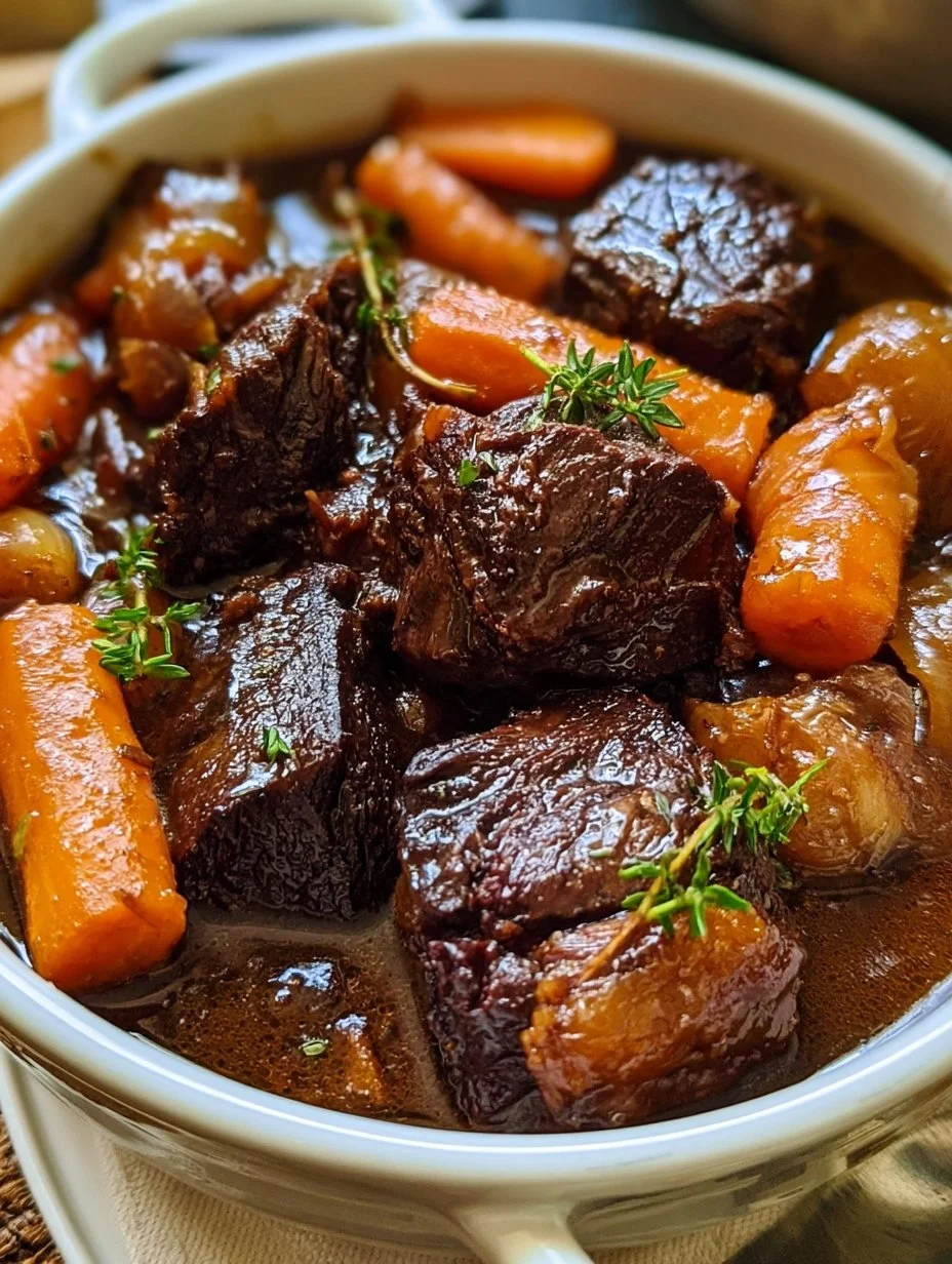 Joues de Bœuf au Cidre