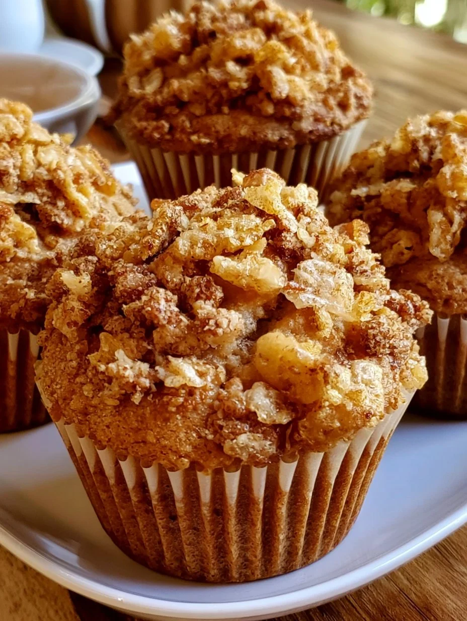Muffins Bananes et Rice Krispies au Sirop d’Érable