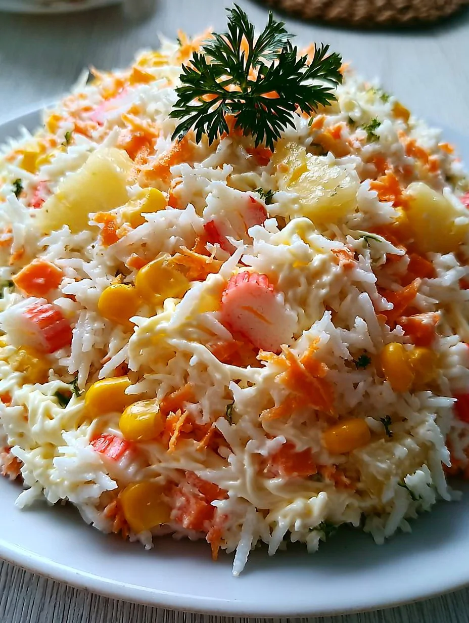 Salade froide Alaska facile et légère