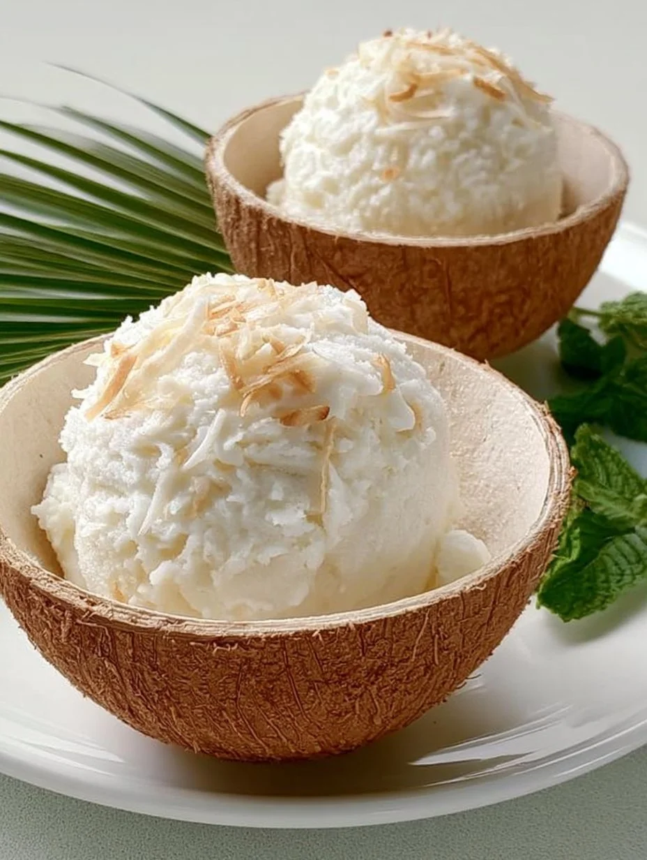 Sorbet coco
