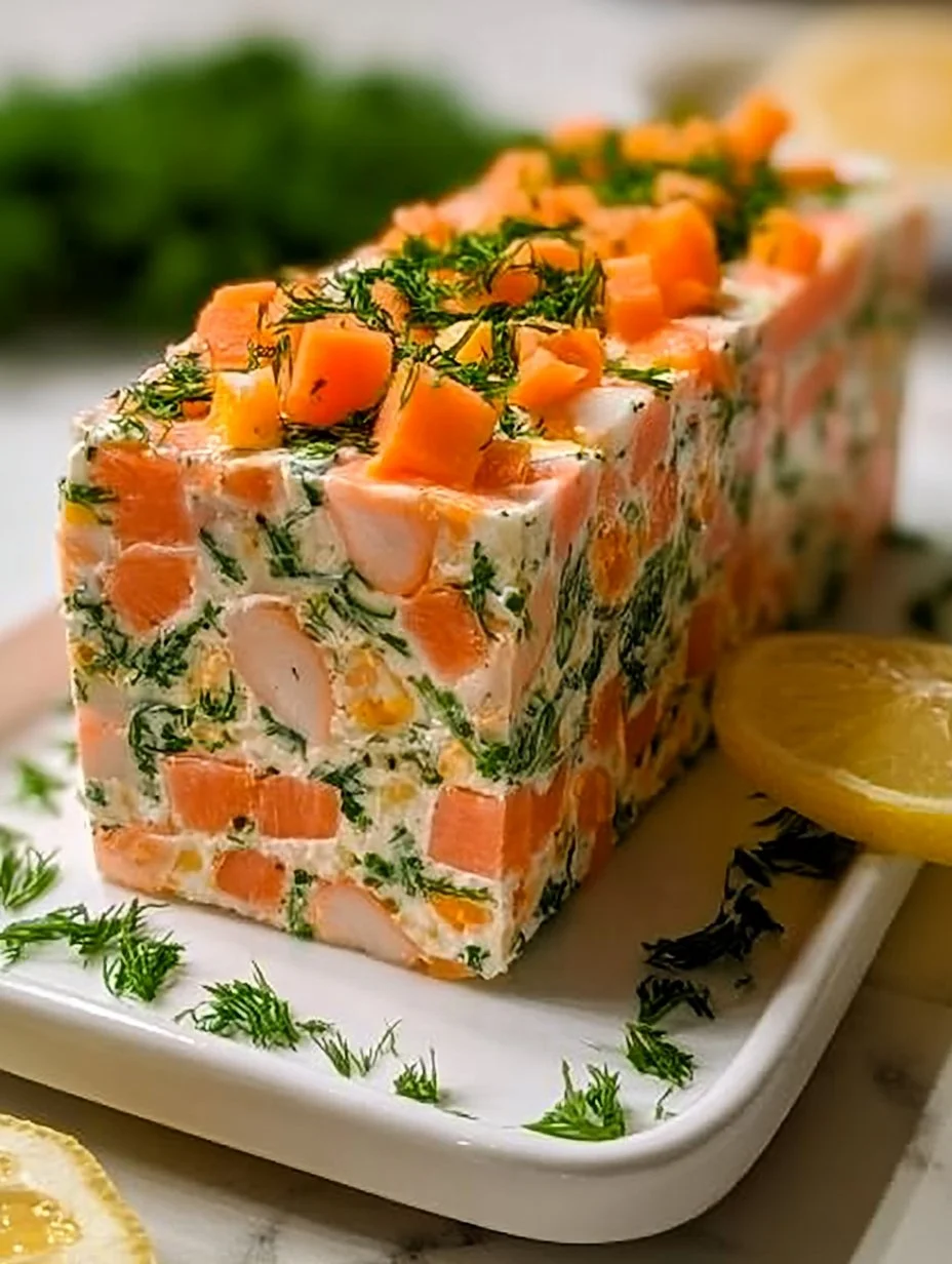 Terrine de surimi d’été (sans cuisson)