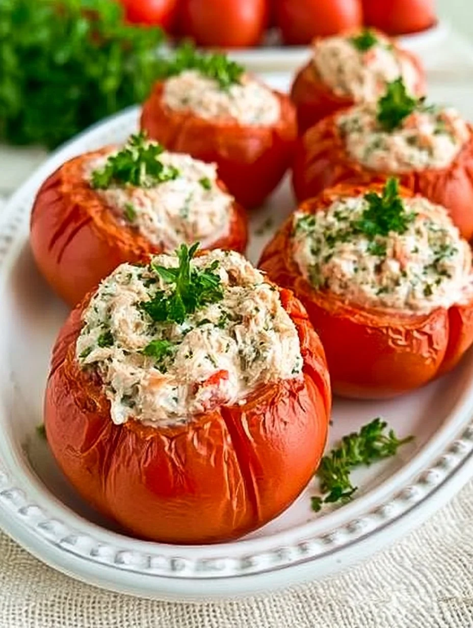 Tomates Farcies au Thon