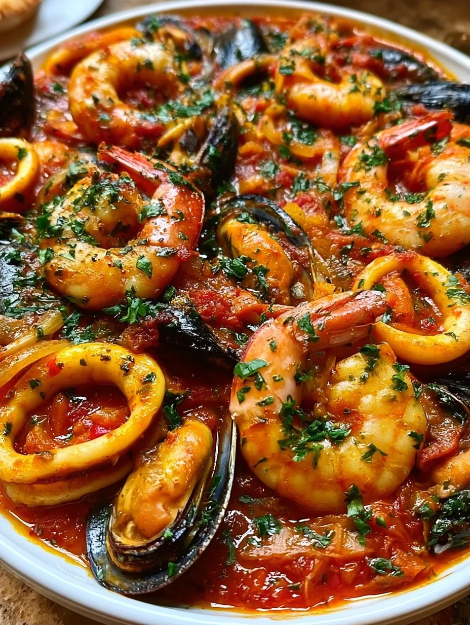 Zarzuela aux fruits de mer