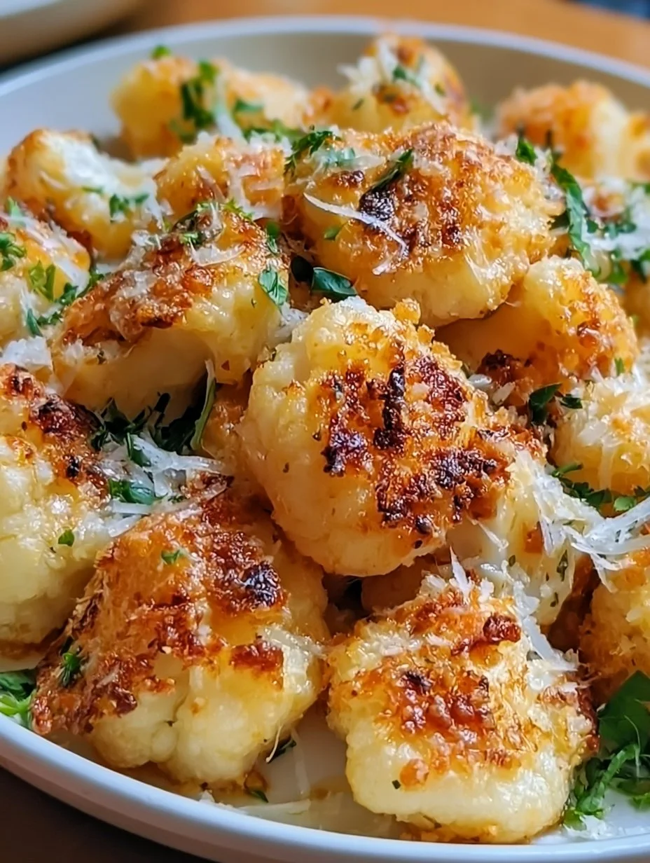Chou-fleur rôti au parmesan