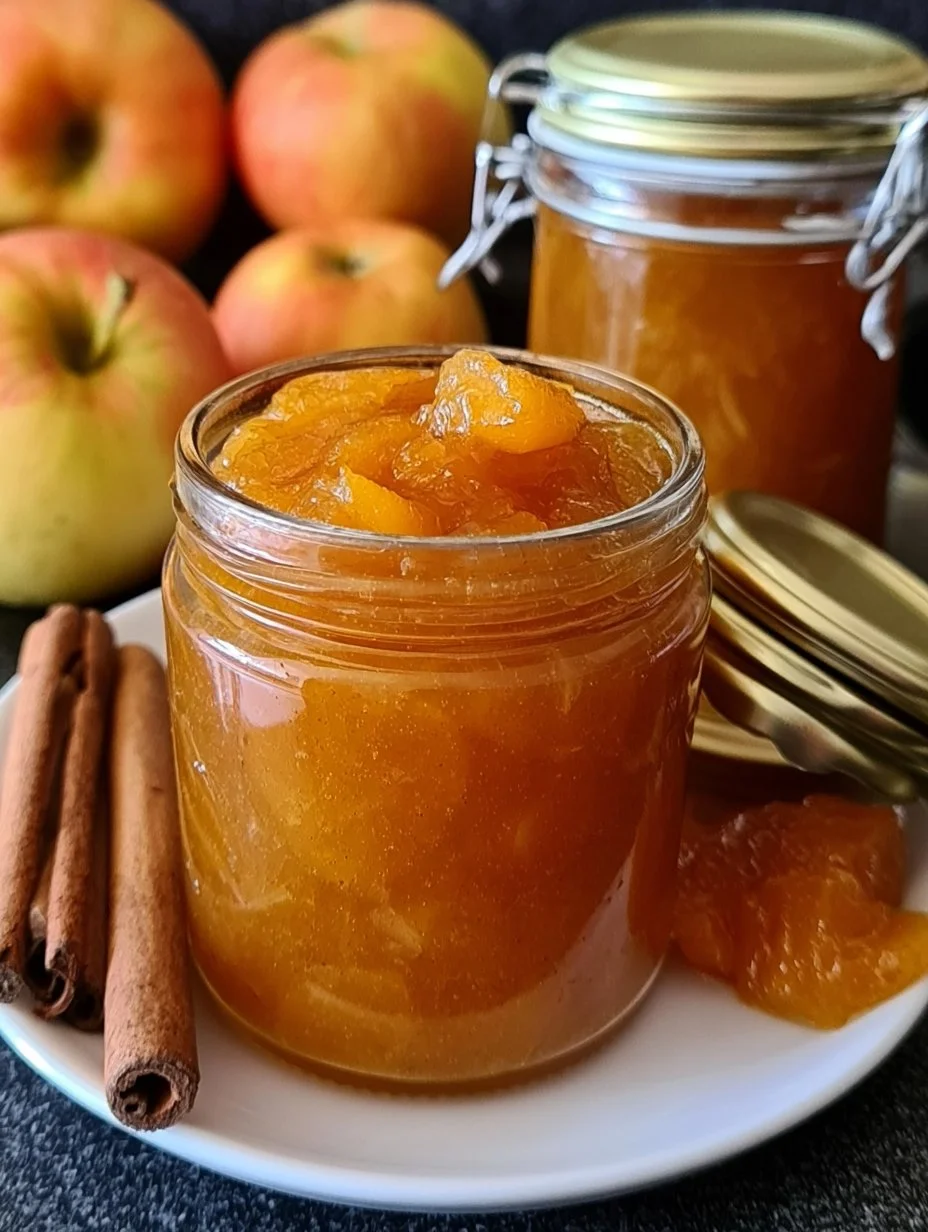 Confiture de Pommes à la Cannelle