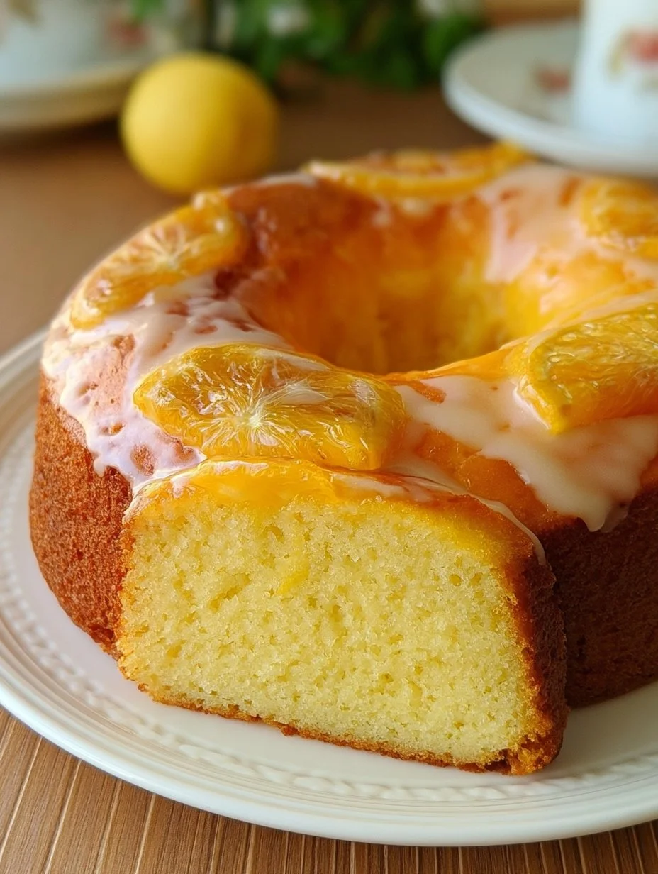 Gâteau au citron japonais