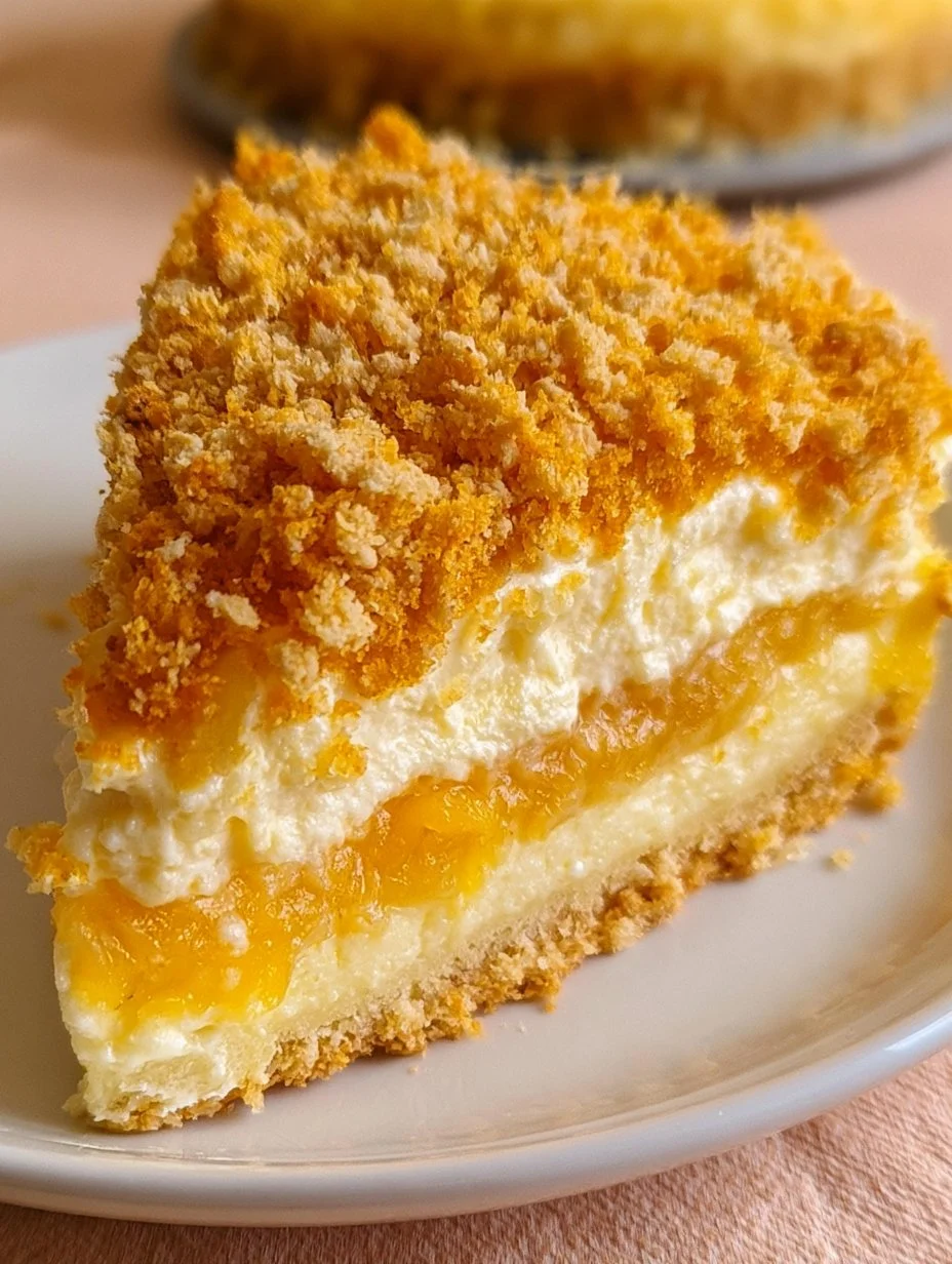 Gâteau Crumble à l’Orange