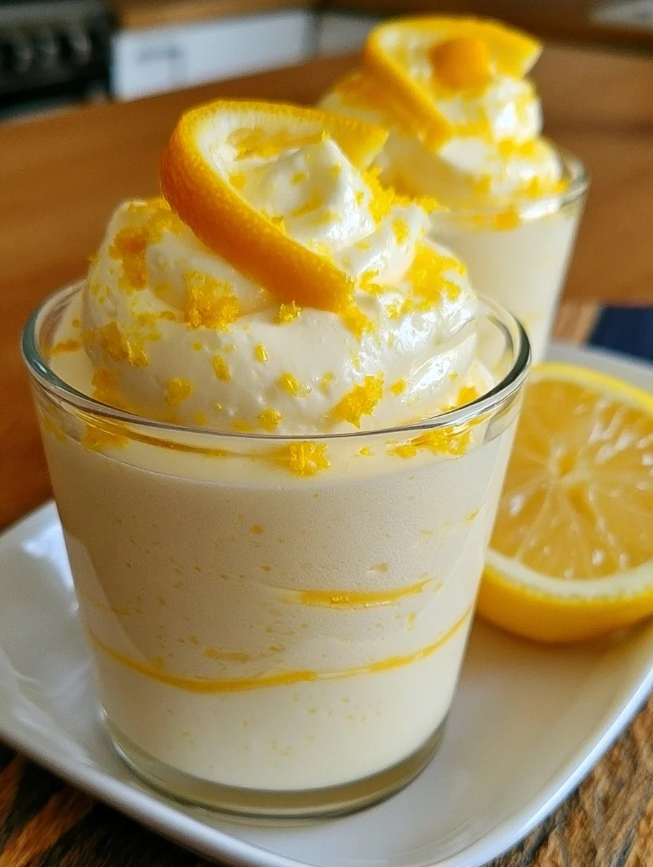 Mousse au citron