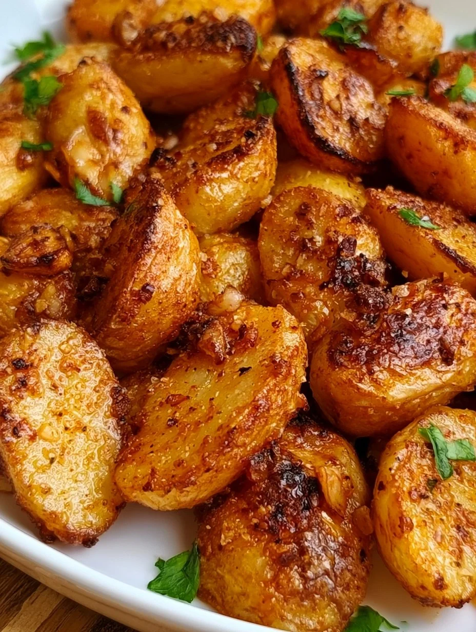 Pommes de terre ail et parmesan