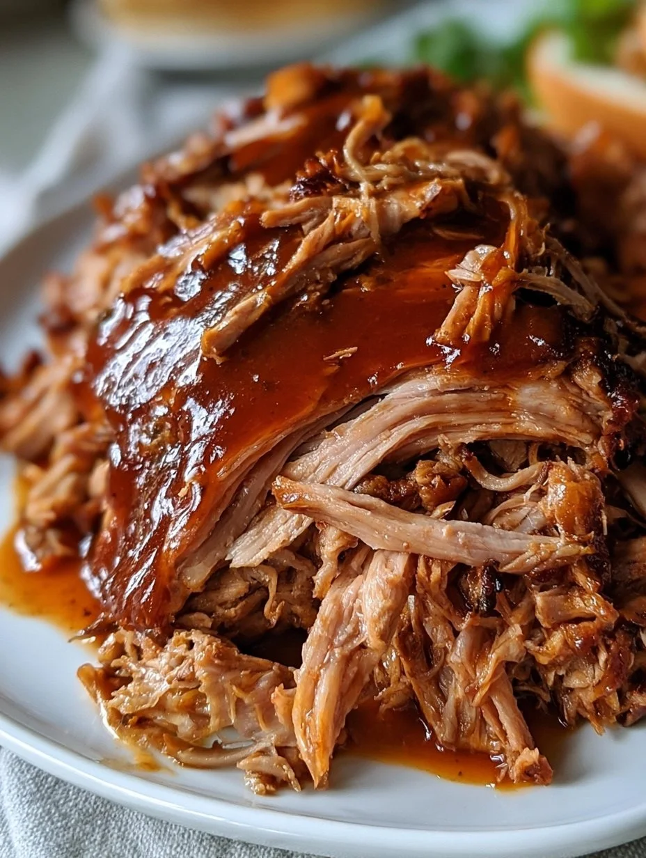 Porc effiloché barbecue