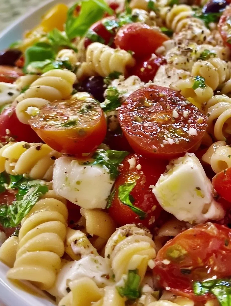 Salade de pâtes italienne