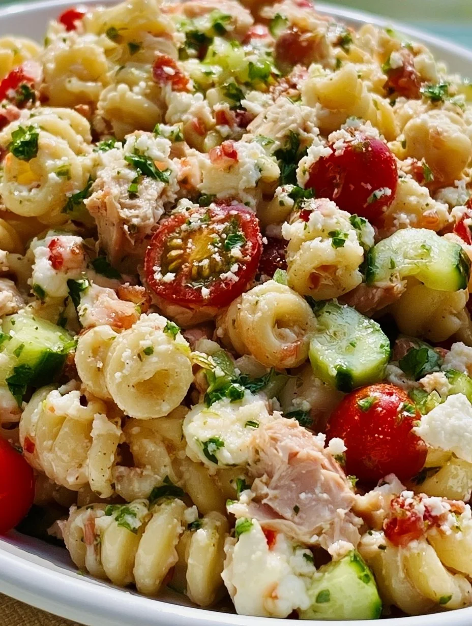 Salade de pâtes thon rapide