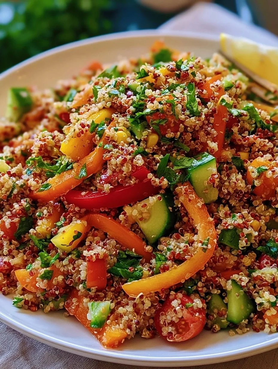 Salade quinoa végétale