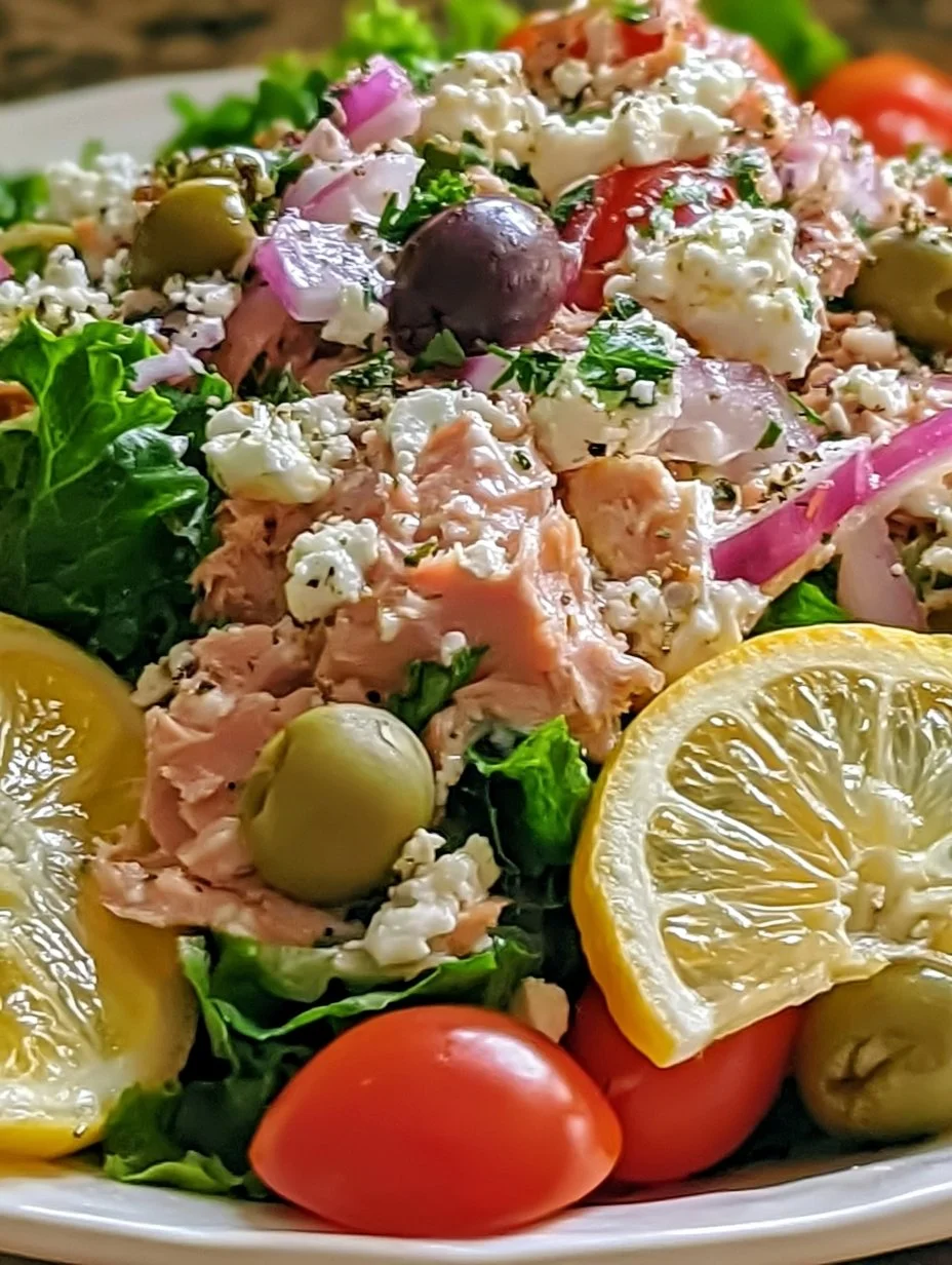 Salade thon méditerranéenne