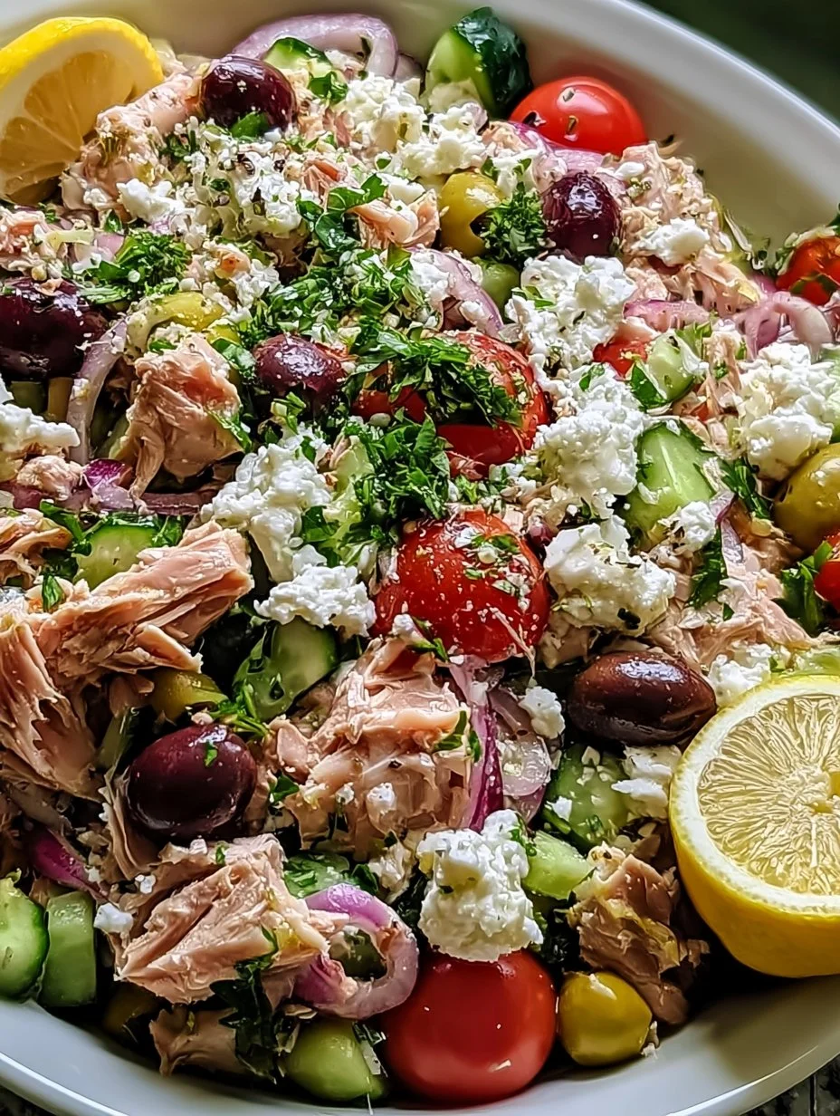 Salade Thon Méditerranéenne