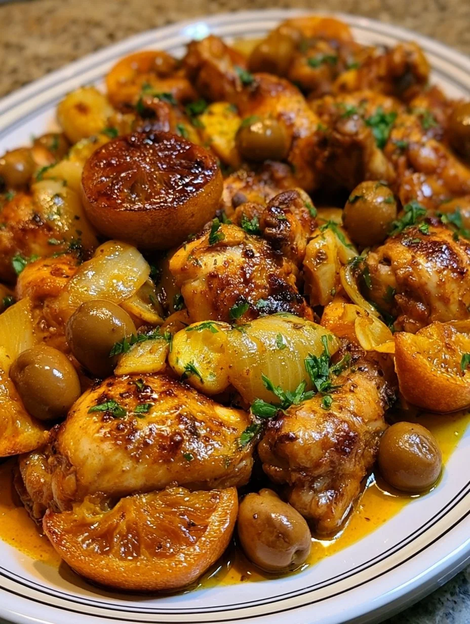 Tajine de Poulet Marocain
