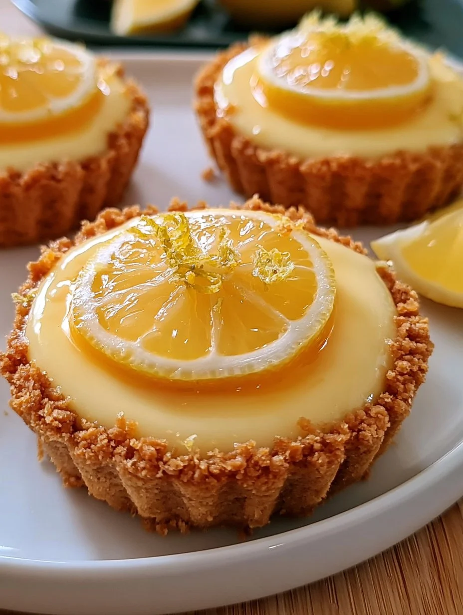 Tartelette citron spéculoos
